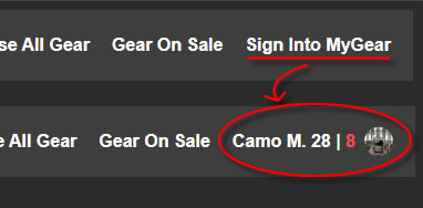 MyGear list